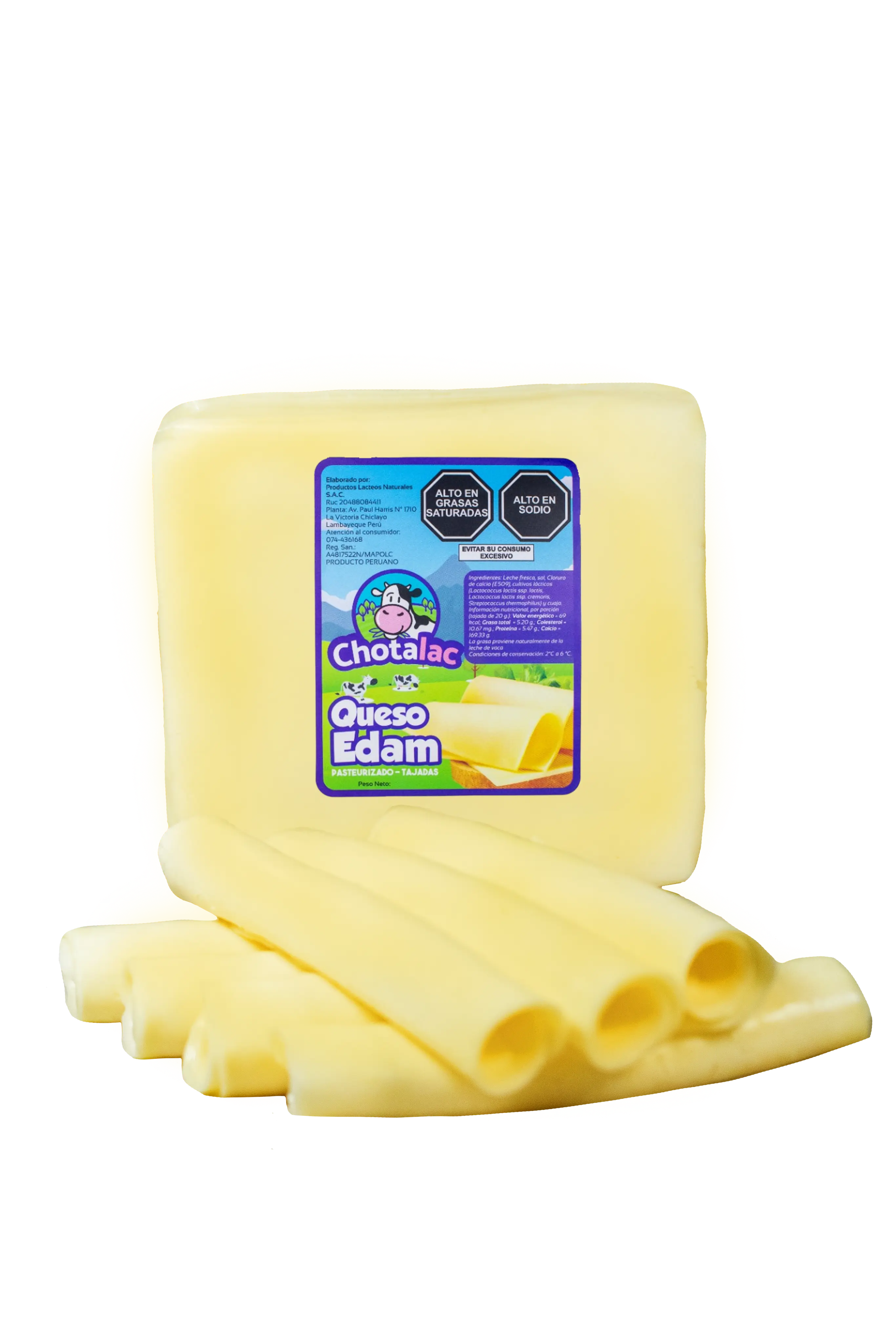 Queso Edam Laminado - Vista 3