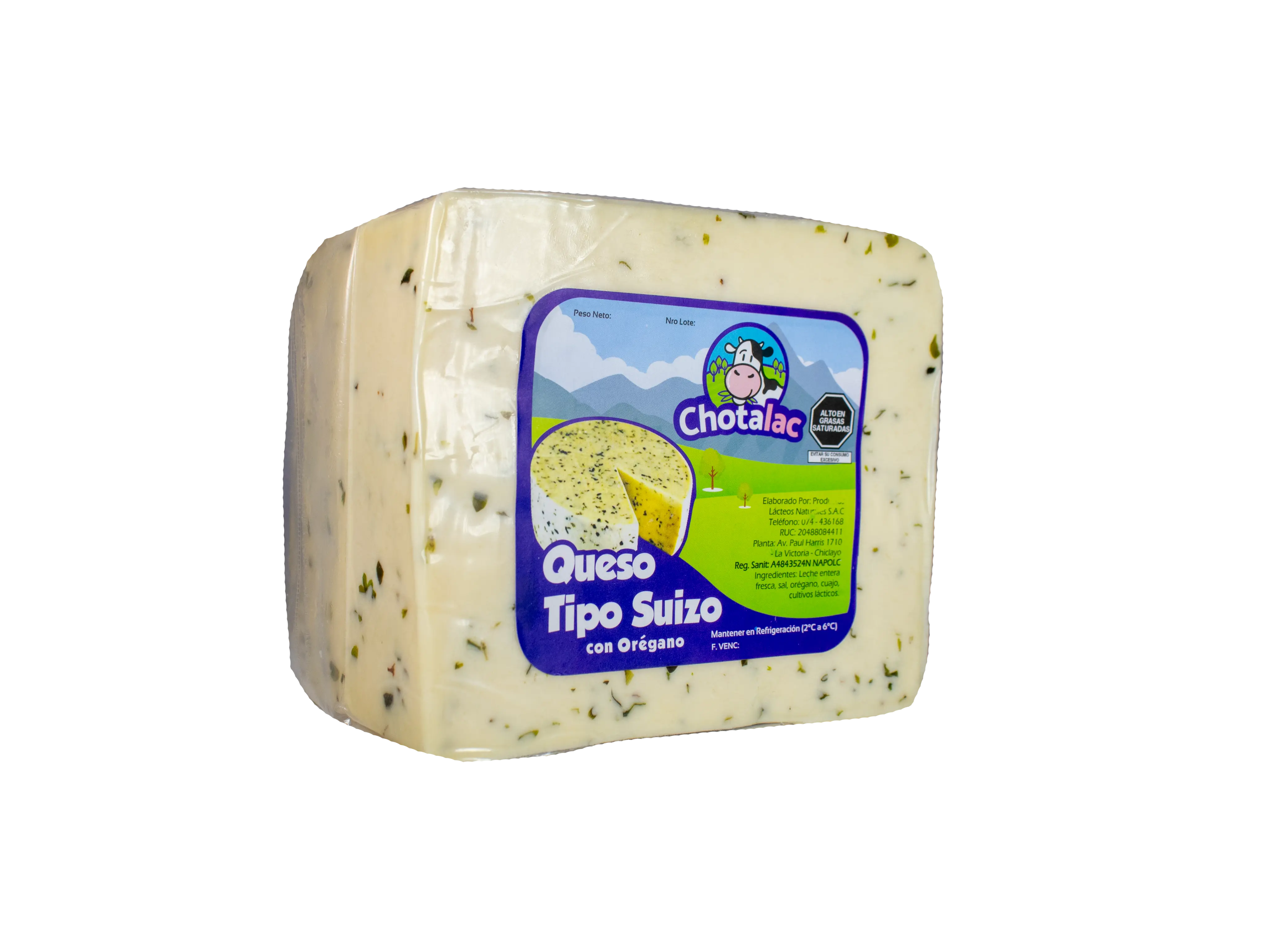 Queso Suizo con Orégano - Vista 3