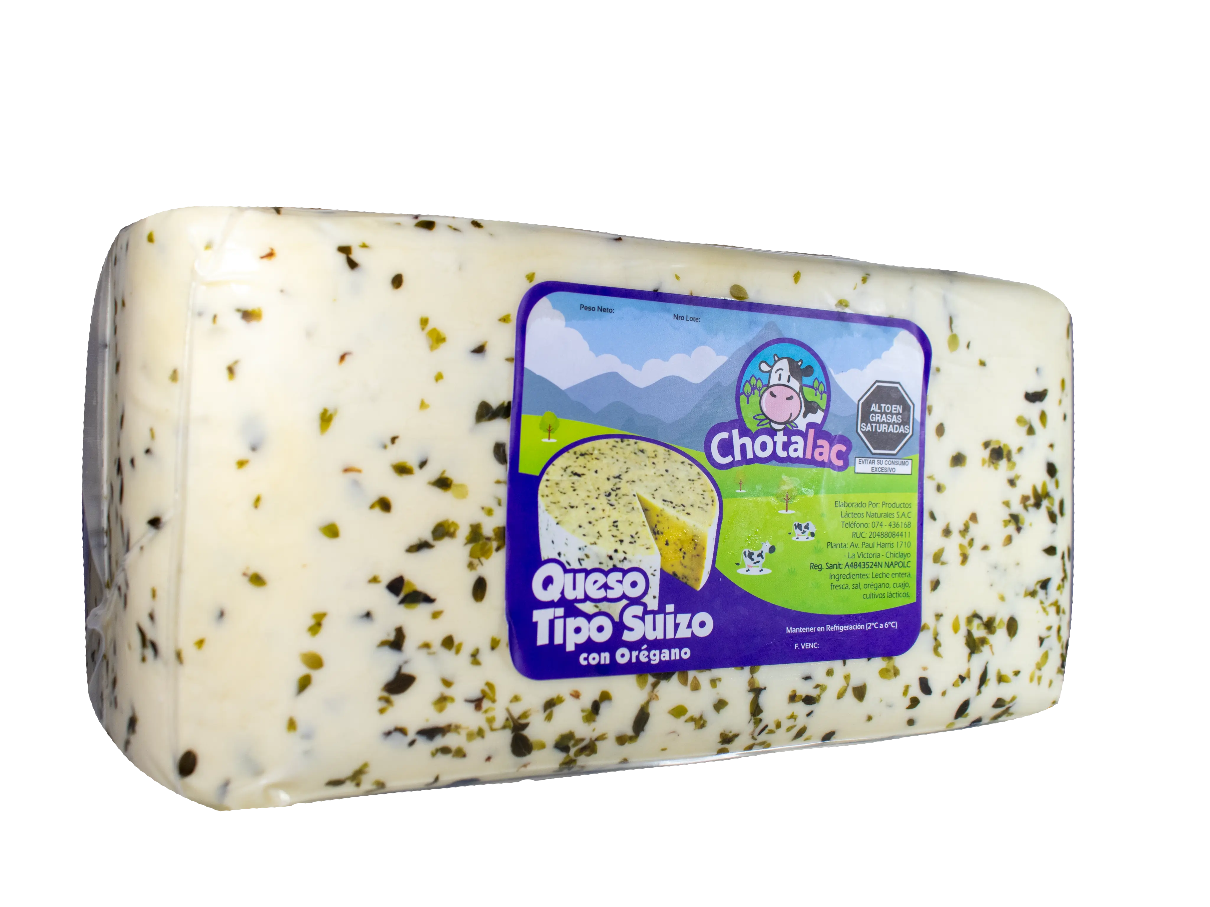 Queso Suizo con Orégano - Vista 3