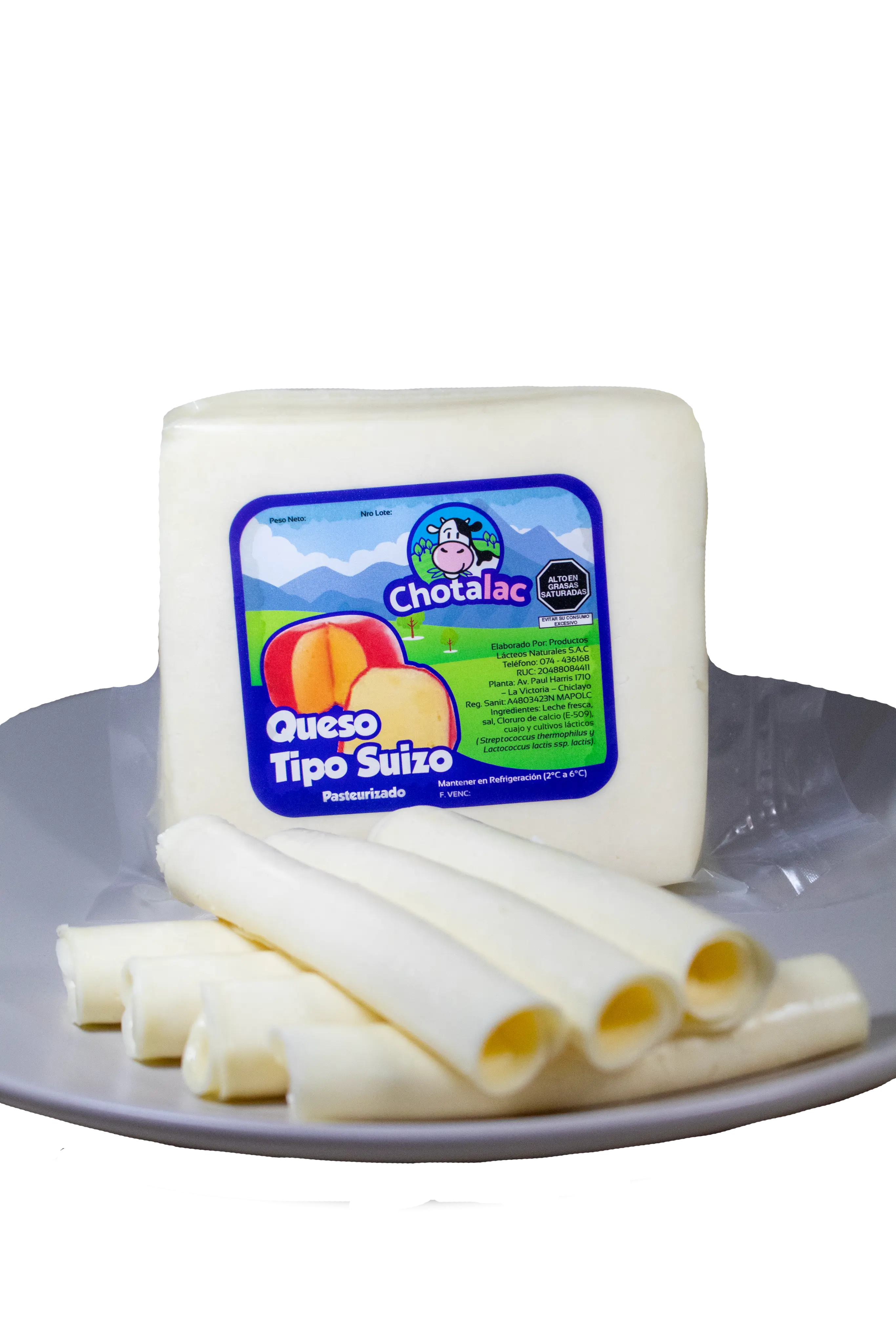 Queso Suizo Laminado - Vista 4