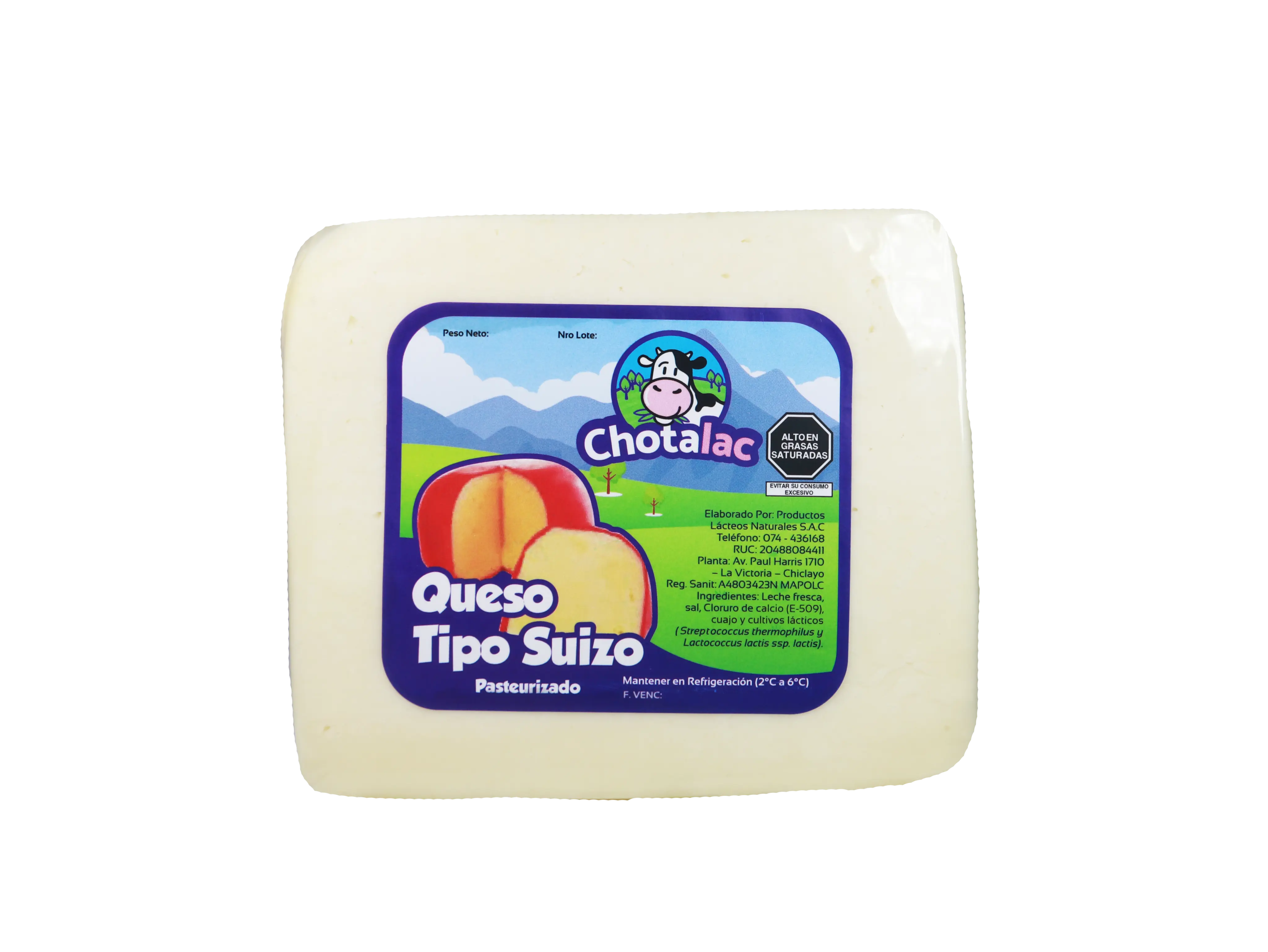 Queso Suizo - 500 gr